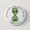 Recherche de extraterrestres badges Gris