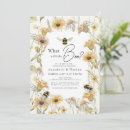 Recherche de bee gender reveal invitations Fleur sauvage