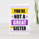 Suche nach geschwister spaß karten Sister