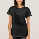 Suche nach katzen silhouette tshirts Schwarz