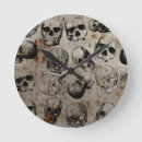 Suche nach halloween wanduhren Skull