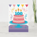 Recherche de 100th anniversaire cartes 100e