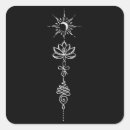 Recherche de carres abstraits autocollants Méditation