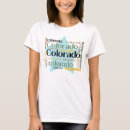 Recherche de colorado femme tshirts Typographie