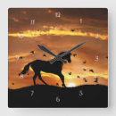Suche nach horn wanduhren Pferd