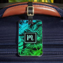 Suche nach palmblatt gepäckanhänger Monogramm