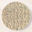 Suche nach ägyptische kunst untersetzer Hieroglyphen