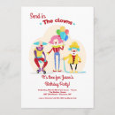 Recherche de clown invitations Drôle