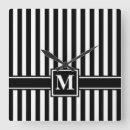 Recherche de noire moderne horloges Initiale