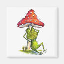 Recherche de champignons rouges magnets Mignon