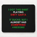 Suche nach schmutzig mousepads Weihnachtsmann