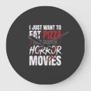 Suche nach pizza party wanduhren Kürbisdesigns