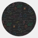 Recherche de motif mathématique autocollants Professeur de mathématiques