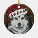 Recherche de alaskan malamute ornements Noël