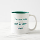 Recherche de chaussures tasses Drôle