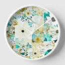 Recherche de fleur blanche art Turquoise