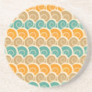 Recherche de motif vague dessous de verres Nautique