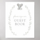 Suche nach baby shower guest book poster Aquarell
