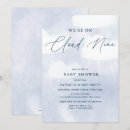 Recherche de nuages mignons invitations Élégant