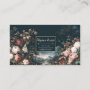 Recherche de fleurs romantiques cartes visite Pour tous