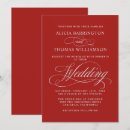 Recherche de rouge et argent invitations Pour eux