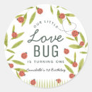 Recherche de coccinelles autocollants Girl