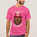 Recherche de castor canada tshirts Drapeau