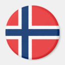 Recherche de drapeau norvège magnets Pays
