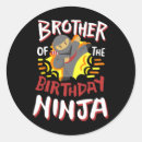 Suche nach ninja geburtstag aufkleber Lustig