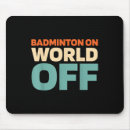 Suche nach retro sport mousepads Badmintonliebhaber