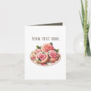 Recherche de biscuits vœux cartes Rose