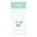 Recherche de boulanger cartes publicitaires Moderne