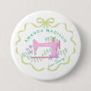 Recherche de ruban vert badges Élégant