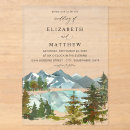 Recherche de de lac de montagne mariage invitations À un en montagne