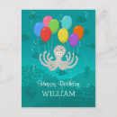 Recherche de poulpe anniversaire cartes Fête d'anniversaire