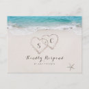 Recherche de plage coeur invitations Élégant