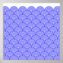 Suche nach seigaiha poster Blau