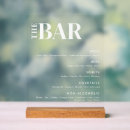 Recherche de orientés de barre Boissons