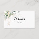 Recherche de details cartes visite Pour elle