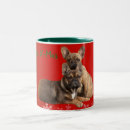 Recherche de noël bouledogue français tasses Frenchie