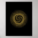 Recherche de spirale fibonacci posters Rapport d'or