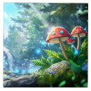 Suche nach roter pilz fliesen Pilze
