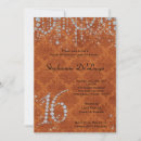 Recherche de diamond 16ans anniversaire invitations Parti