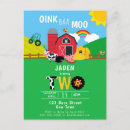 Recherche de oink baa moo invitations Ferme