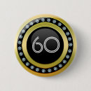 Recherche de anniversaire 60 badges Noir