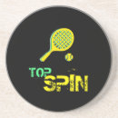 Recherche de tennis dessous de verres Noir