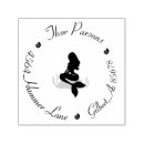 Recherche de cercle cartes invitations Timbre d'adresse de retour