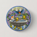 Recherche de oiseaux de jardin badges Mignon