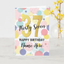 Suche nach 37 geburtstag karten Elegant