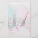 Recherche de decoration papier à lettre Pastel